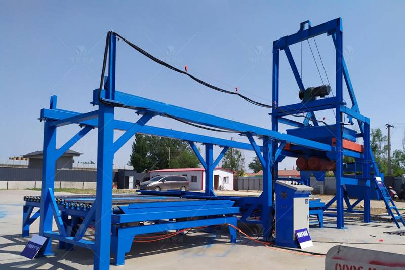 信陽高鐵護坡磚預制件生產(chǎn)線設(shè)備展示